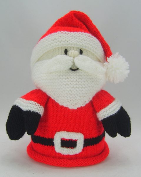 Santa Toilet Roll Cover Knitting Pattern – Knitting by Post