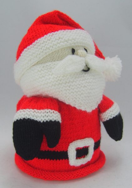 Santa Toilet Roll Cover Knitting Pattern – Knitting by Post