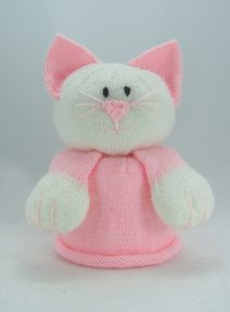 bog mog cat toilet roll paper knitting pattern pink