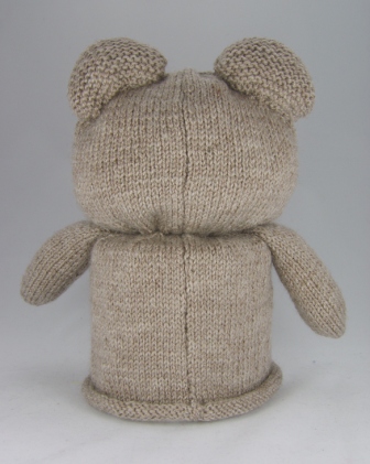 bear toilet roll cover knitting pattern