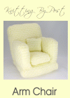 arm chair knitting pattern