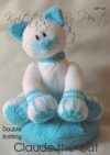 Claude the cat knitting pattern