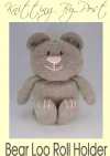 KBP-003 - Bear Loo Roll Holder toy supplies