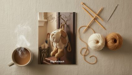 KBP-013 Dog Rucksack Flat Lay