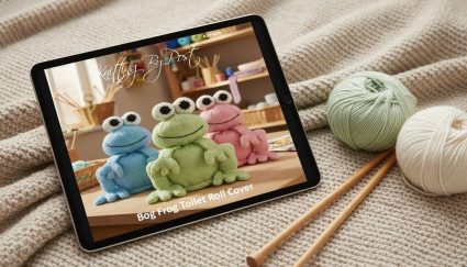 KBP-036 Bog Frog Toilet Roll Cover Tablet