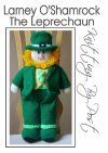 Larney O Shamrock toy knitting pattern