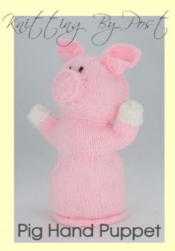 Pig Hand Puppet Knitting Pattern – Knitting by Post