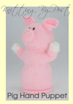 Pig Puppet knitting pattern