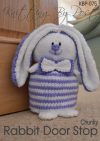 Rabbit Door Stop knitting pattern