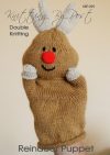 Reindeer Puppet knitting pattern