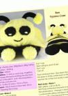 bee pyjama case knitting pattern