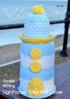 lighthouse toilet roll cover knitting pattern
