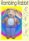 rambling rabbit bunny knitting pattern