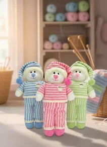 knitted bears pattern