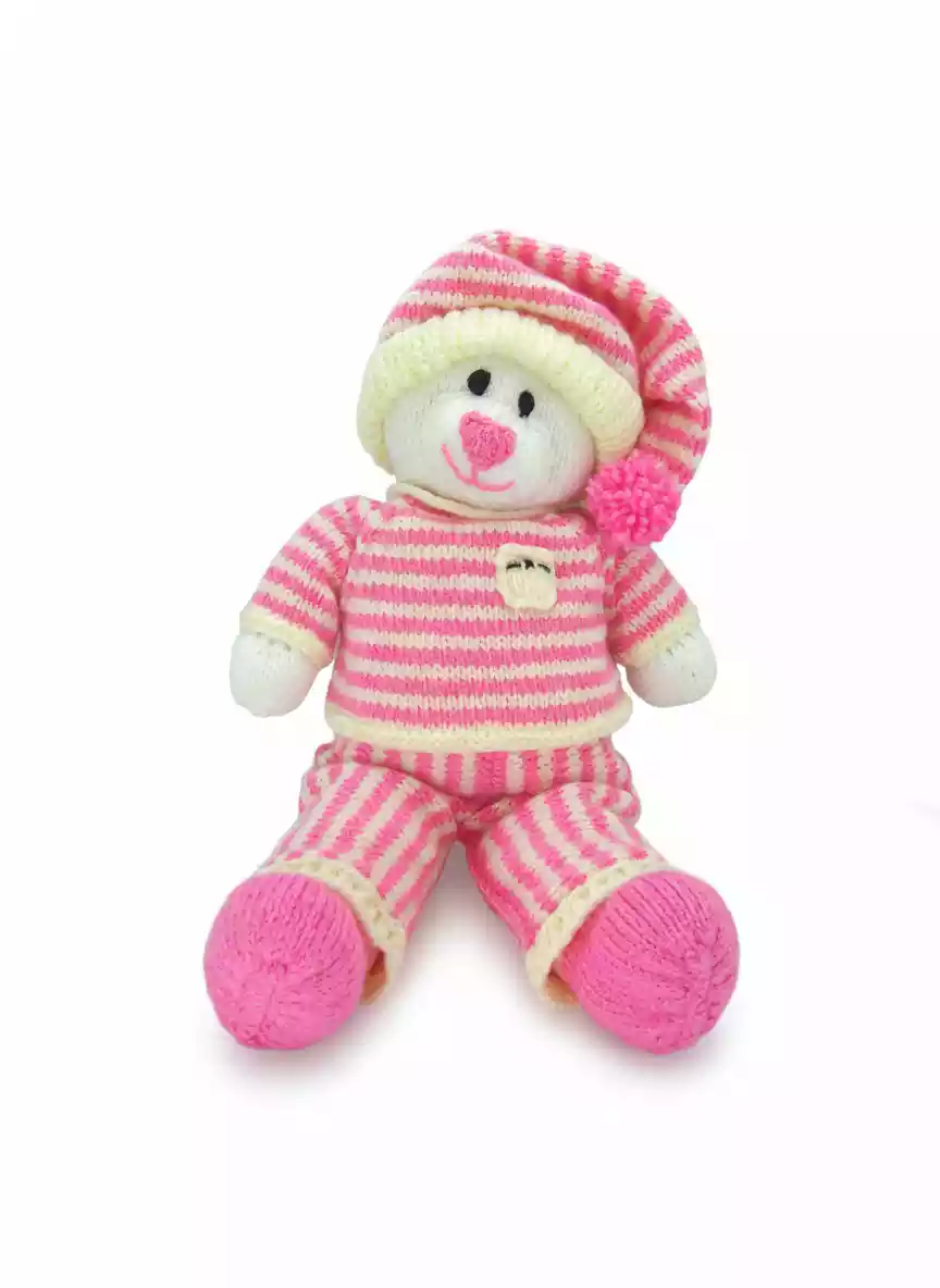 sitting bear knitting pattern