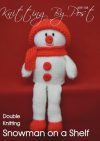 Snowman on a Shelf knitting pattern