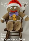 gingerbread man knitting pattern