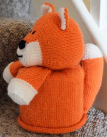 Fox Toilet Roll Cover Knitting Patterns