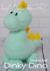 dinky dino dinosaur knitting pattern