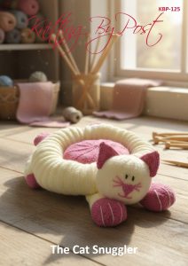 Cat Snuggler Pet Bed Knitting Pattern