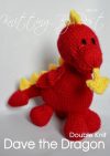 KBP-129 - Dave the Dragon knitting pattern