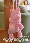 KBP-131 - Piggy Baggles gift bag knitting pattern