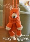 fox gift bag knitting pattern soft toy