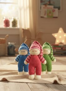 KBP-141 Easy Knit Dolly Group Scene