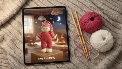 KBP-141 Easy Knit Dolly Tablet