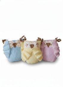 KBP-156 Three Wise Owls Group White Background