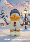 KBP-168 Festive Friends Snowman Branded