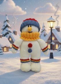KBP-168 Festive Friends Snowman Single Scene