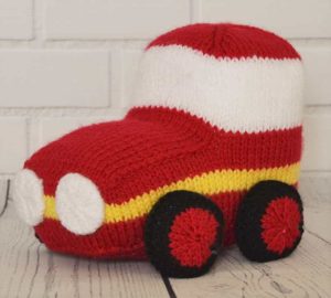 Car, Aeroplane and Digger Knitting Pattern – Knitting by Post