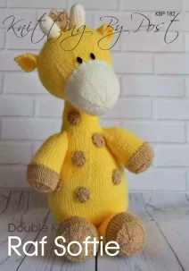 KBP-182 - Softie Giraffe Knitting Pattern