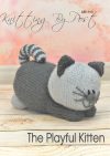 Playful kitten knitting pattern