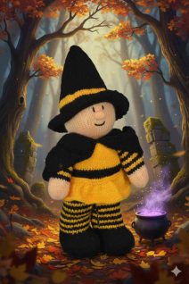 KBP-222 Festive Freinds Witch