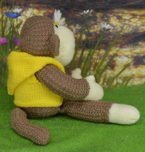 Monkey Knitting Pattern (UK & US Terms) – Knitting by Post