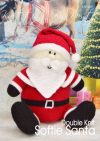 KBP-209 - Softie Santa Knitting Pattern Knitted Soft Toy