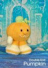 KBP-215 - Pumpkin Knitting Pattern Knitted Soft Toy