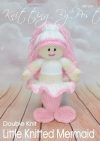 KBP-224 - Little Mermaid Knitting Pattern Knitted Soft Toy