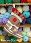 KBP-231 - Reindeer Socking Knitting Pattern Knitted Soft Toy