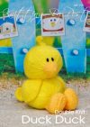 KBP-218 - Duck Duck Knitting Pattern Knitted Soft Toy