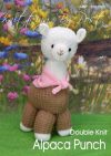 KBP-232 - Alpaca Knitting Pattern Knitted Soft Toy