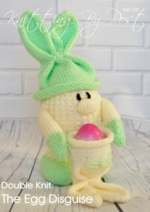 KBP-235 - Egg in Disguise Knitting Pattern Knitted Soft Toy