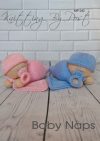 KBP-240 - Baby Naps Knitting Pattern Knitted Soft Toy