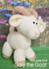 KBP-257 - Gary the Goat Knitting Pattern Knitted Soft Toy