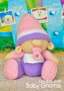 KBP-268 - Baby Gnome Knitting Pattern Knitted Soft Toy