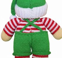 back of dungar elf soft toy pattern