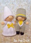 KBP-313 - Tie the Gnot Knitting Pattern Knitted Soft Toy