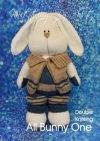 KBP-314 - All Bunny One Knitting Pattern Knitted Soft Toy